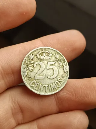 25 céntimos 1925 España 