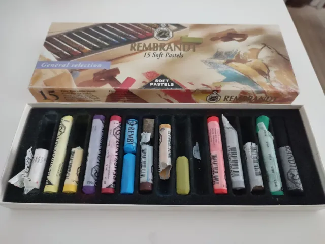 Caja Pasteles para dibujar Rembrandt