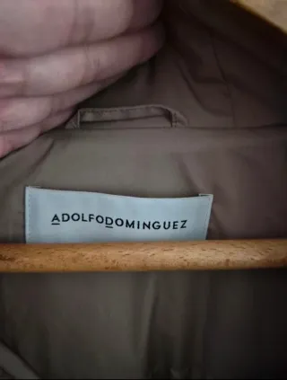 Plumífero Adolfo Dominguez Beige
