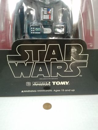 Star Wars Darth Vader 400 % Kubrick Medicom NUEVO
