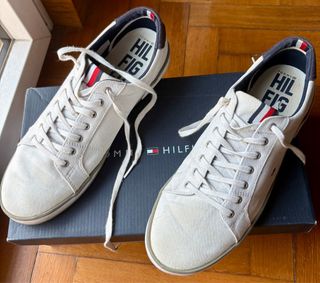 Scarpe Tommy Hilfiger Tg. 43 Beige/Bianche
