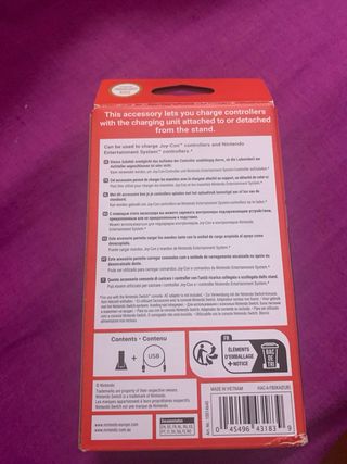 Cargador Doble Joy-Con Nintendo Switch