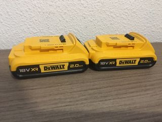 2 Baterías DeWalt 18V 2.0Ah