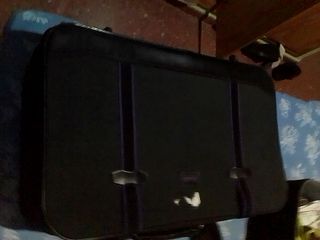 Maleta trolley grande 20x45x70 cm negra