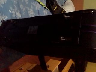 Maleta trolley grande 20x45x70 cm negra