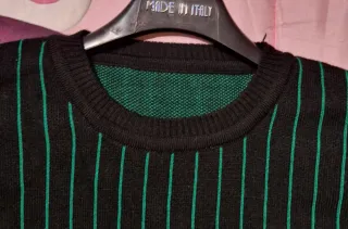 Vestito donna invernale a righe