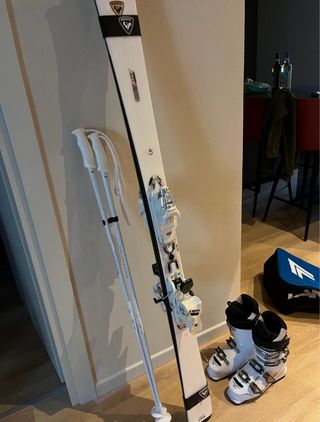 Set completo sci con custodie