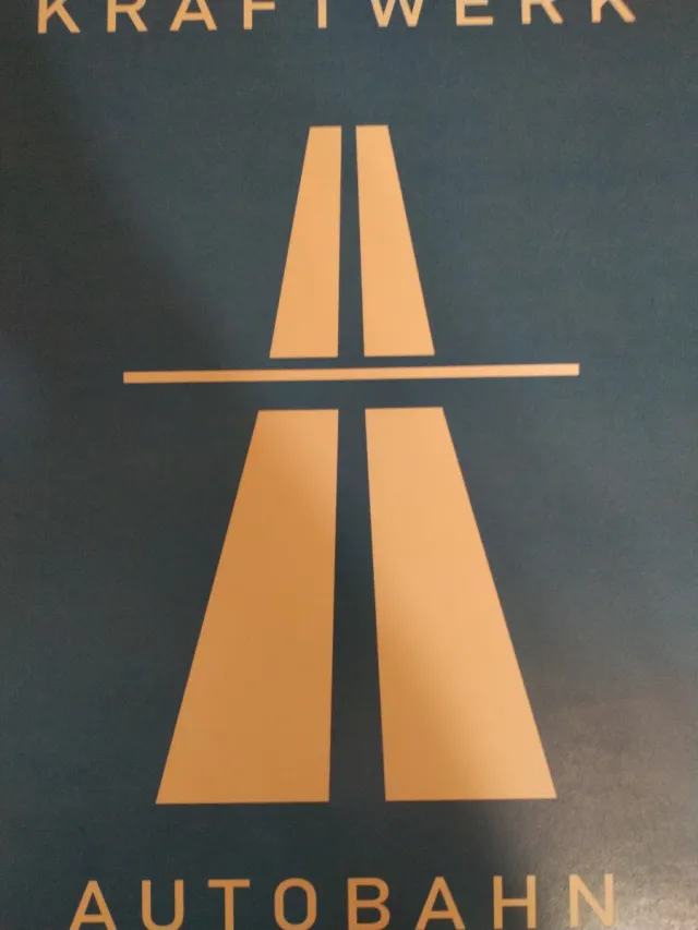 Cartel Kraftwerk Autobahn