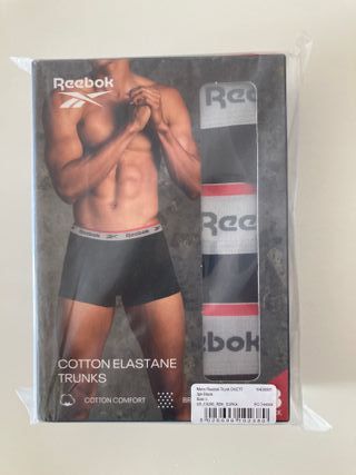 Reebok. Pack 3 bóxers. Talla L