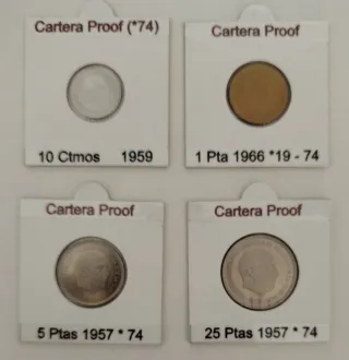 Cartera Proof Monedas *74