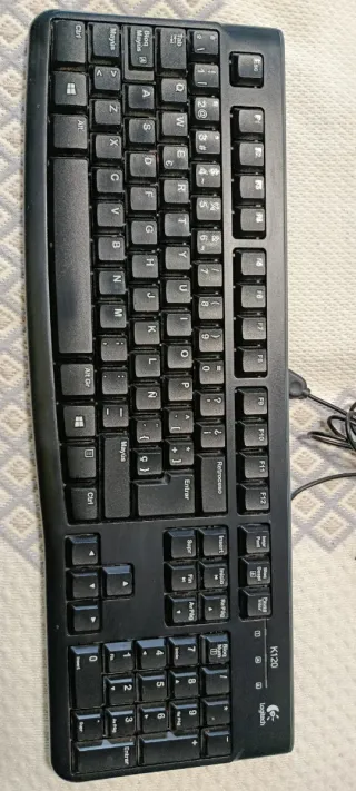 Teclado Logitech K120 Negro