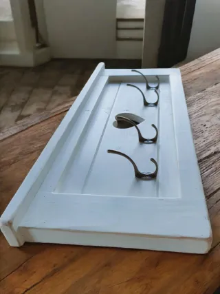 Appendiabiti Shabby Chic Cuore