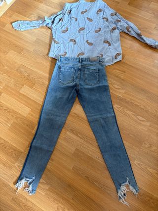 Camisa y Jeans Lote