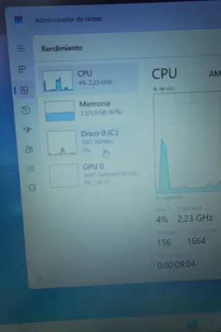 NUEVO Ordenador Portátil HP Amd 3050U 256Gb 8Gb