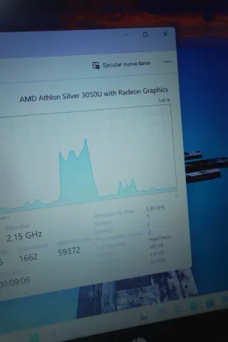 NUEVO Ordenador Portátil HP Amd 3050U 256Gb 8Gb