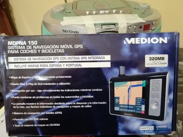 GPS Medion con Antena Integrada