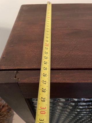 Armario Librería esquinero antiguo.