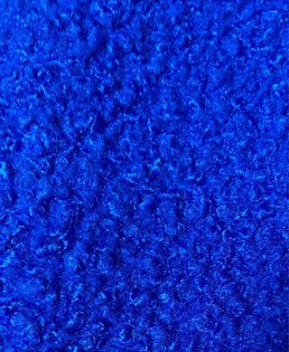 Abrigo rizo azul klein L+ (XXL) Oversize Couchel