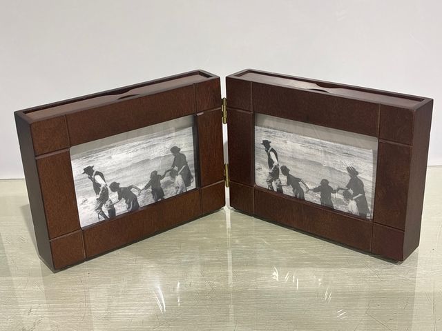 Lote 2 portafotos y álbum