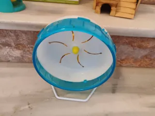 Jaula para hámster con accesorios