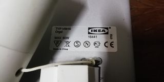Coppia Lampade da Parete Ikea