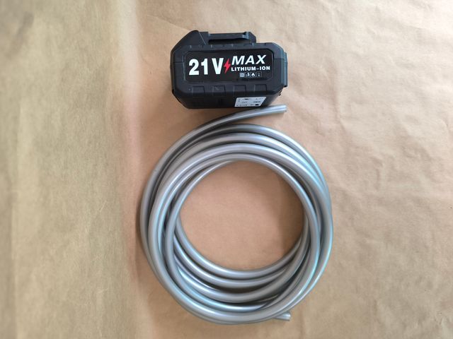 Hidrolimpiadora portátil a batería 21V - Nueva