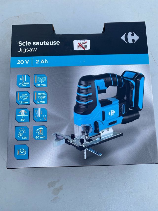 Sierra de calar inalámbrica Carrefour