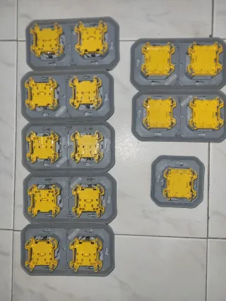 Enchufes Estanco+Interr. Estancos Doble de empotra