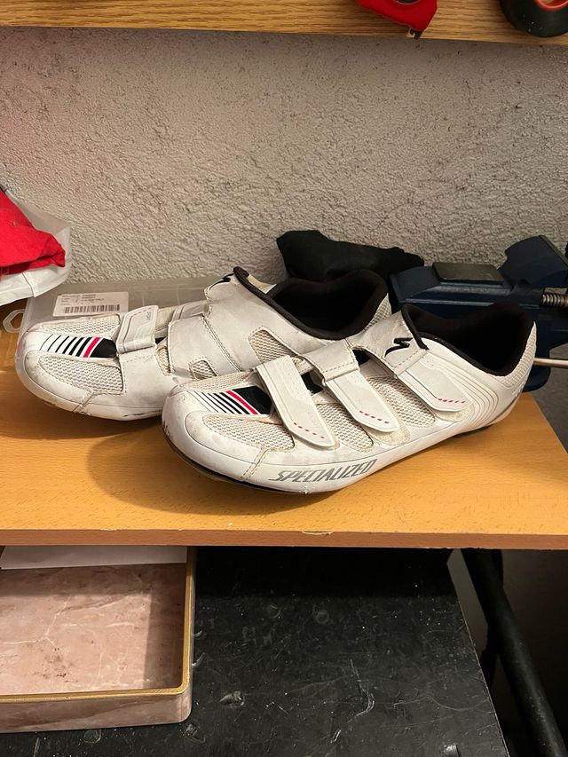 Zapatillas Specialized Ciclismo LOOK Blancas