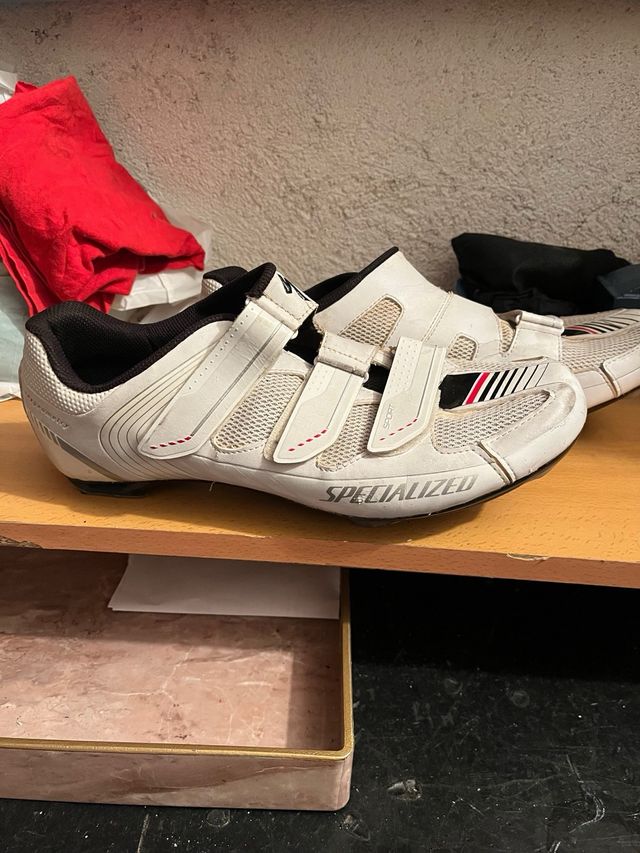 Zapatillas Specialized Ciclismo LOOK Blancas