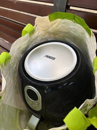 Freidora de aire Princess XL Negra .