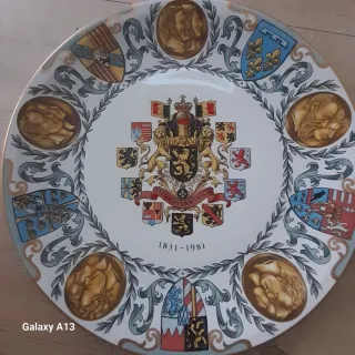 Piatto decorativo 1831-1981