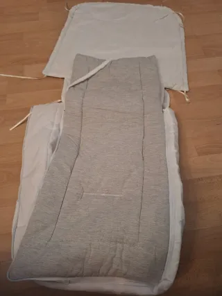 Saco y funda para cochecito estrellas