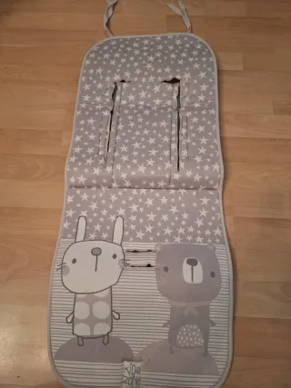 Saco y funda para cochecito estrellas