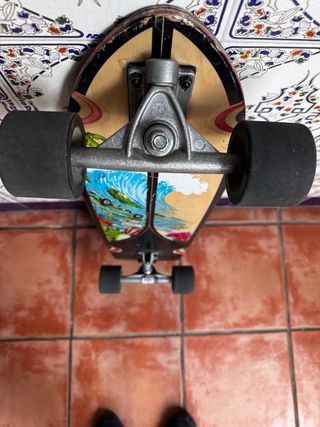 Longboard Negro con Diseño