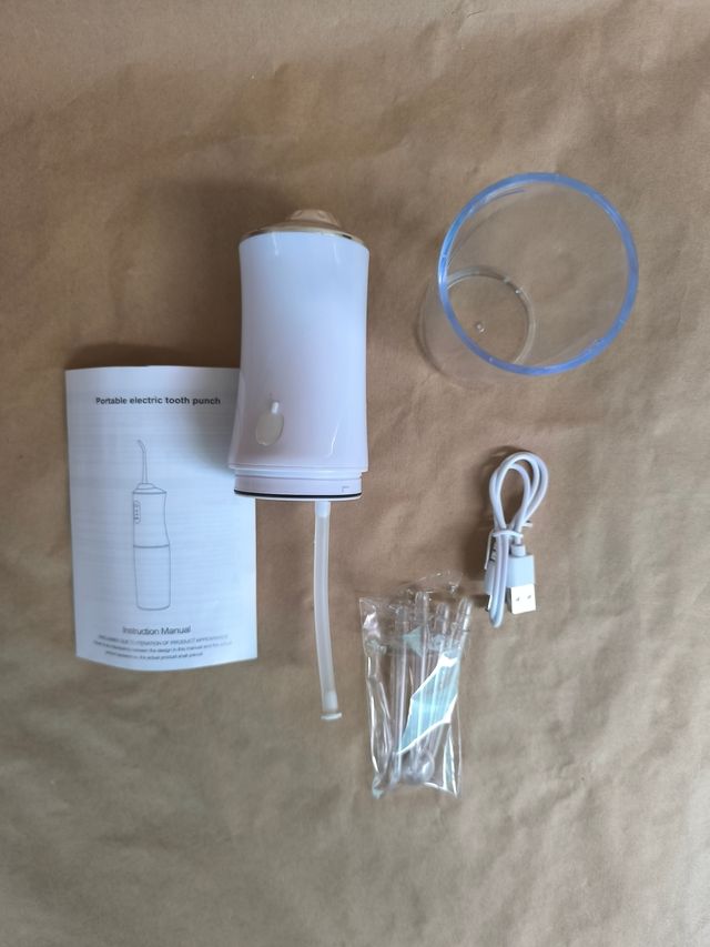 Irrigador dental portátil recargable – Nuevo