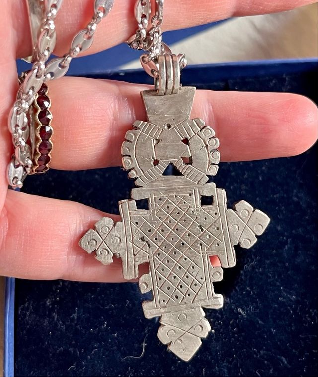 Cruz Copta con Cadena