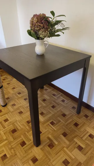 Mesa de comedor extensible madera