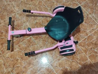 Patinete Hoverboard Rosa con Asiento