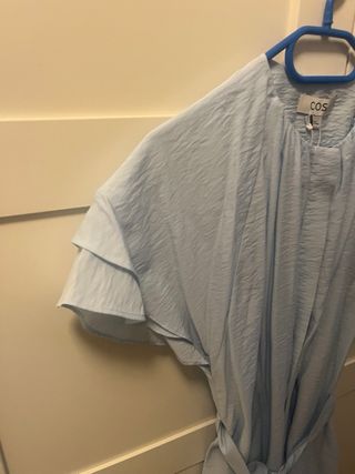 Blusa COS Talla Única Azul