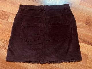 Minifalda de pana