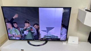 Televisor Sony Bravia Negro/Plata con pantalla rot