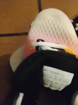 Deportivas niña Nike rosa, turquesa y blanco