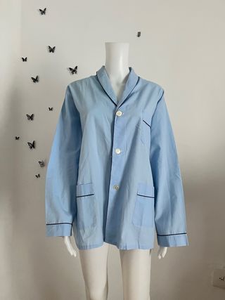 Camisa Pijama Azul Talla XL