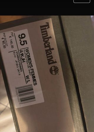 Botas Timberland Beige/Marrón Tacón