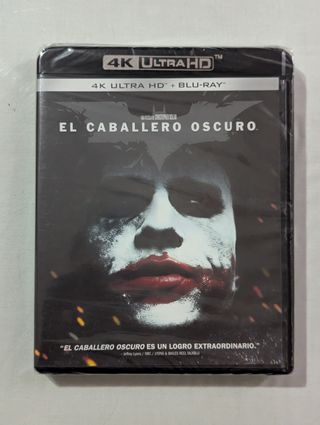 El Caballero Oscuro UHD 4K + Blu-ray