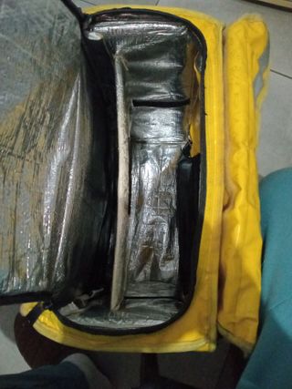 Mochila Glovo Amarilla