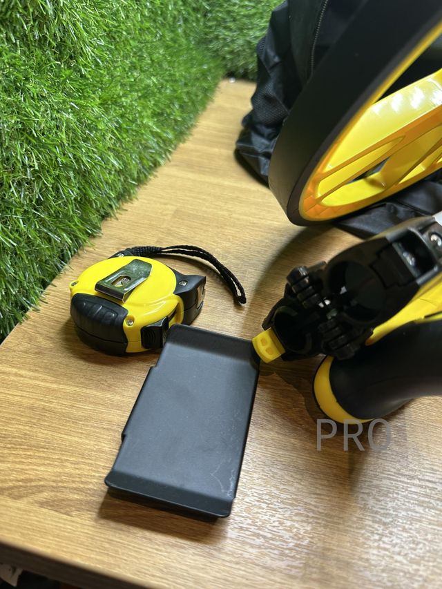 Roda de medição do medidor 