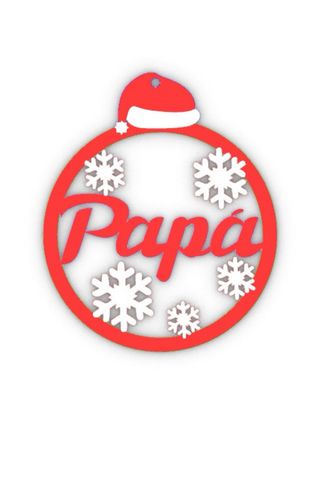 Adorno Navidad Personalizado 