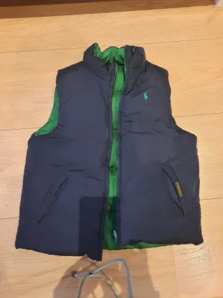 Chaleco plumífero niño Polo Ralph Lauren verde